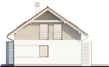 Visualization gallery - The project of an energy-saving classic house with an attic