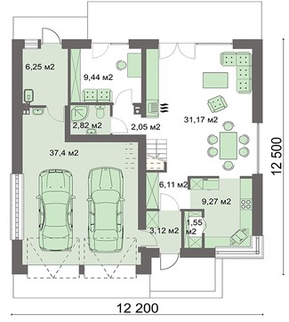 Visualization gallery - Beautiful country house