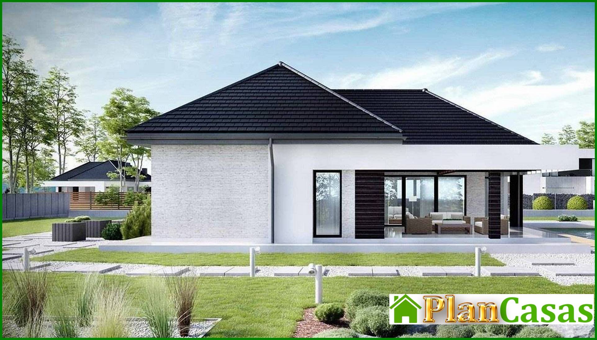 Visualization gallery - Modern residential building with a stylish look