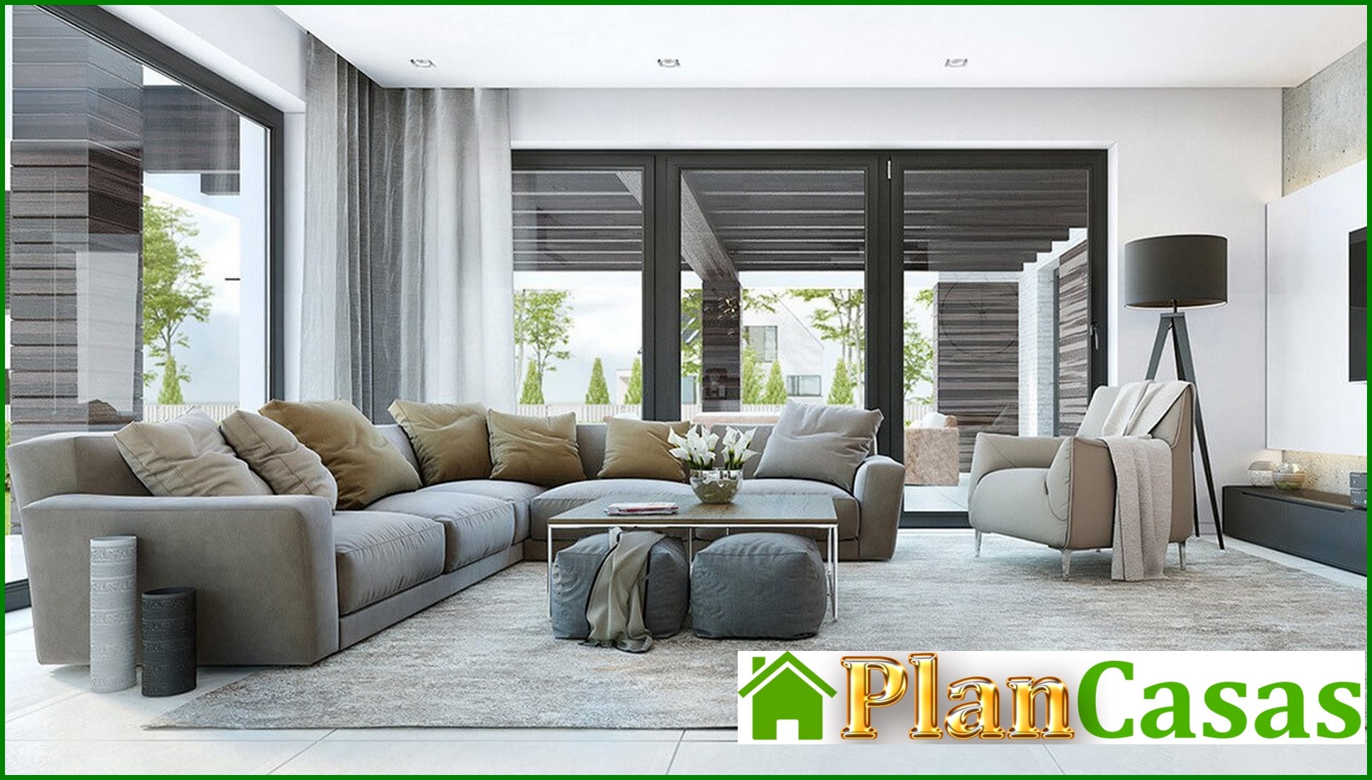 Visualization gallery - Modern residential building with a stylish look