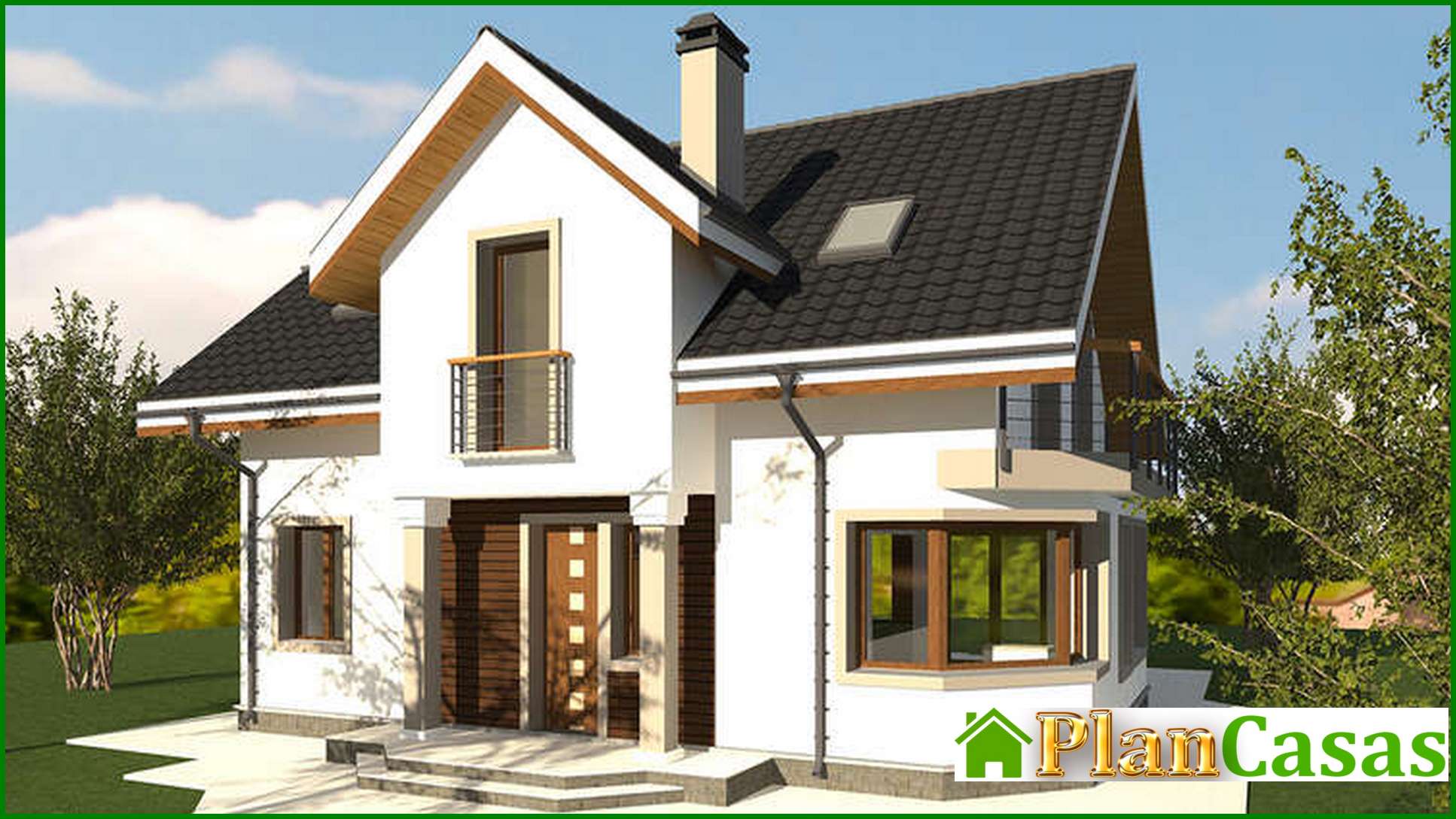 6-Bedroom Two-Storey Cottage Project house plan