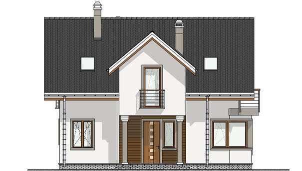 Visualization gallery - 6-Bedroom Two-Storey Cottage Project