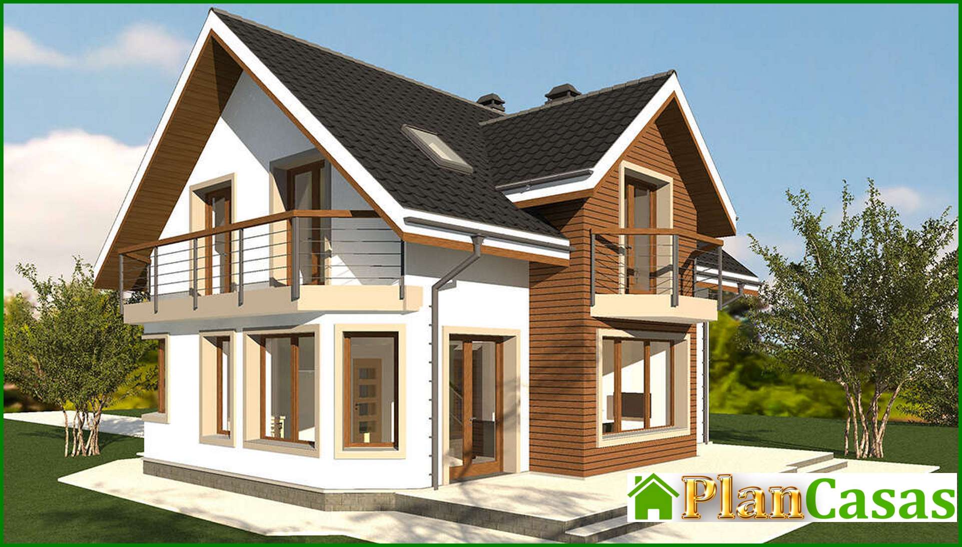 Visualization gallery - 6-Bedroom Two-Storey Cottage Project