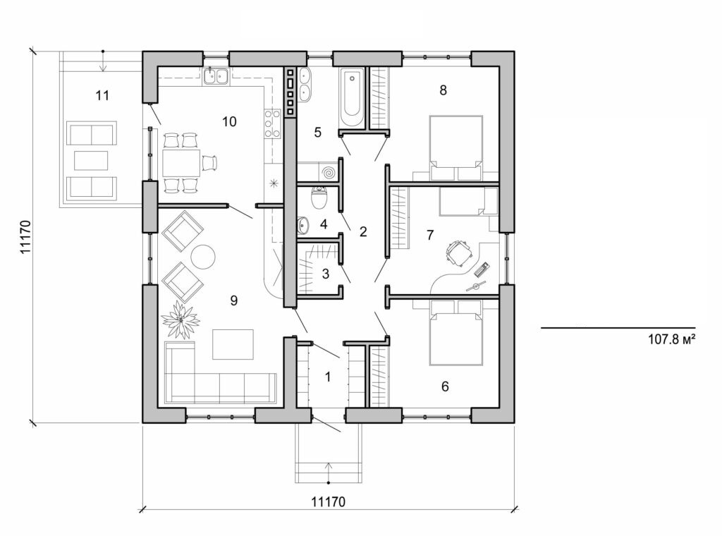 Visualization gallery - Small home