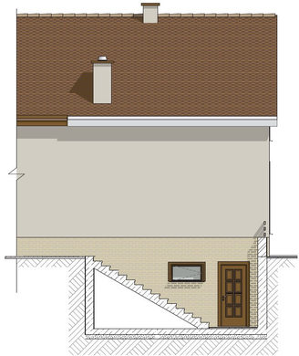 Visualization gallery - Luxurious apartment building in bright colors