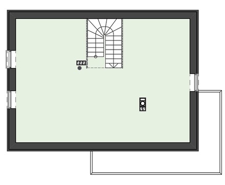 Visualization gallery - Small house with 2 floors