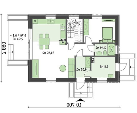 Visualization gallery - Small house with 2 floors