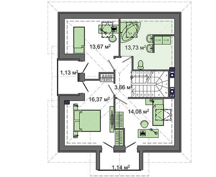 Visualization gallery - Classic Cottage Project