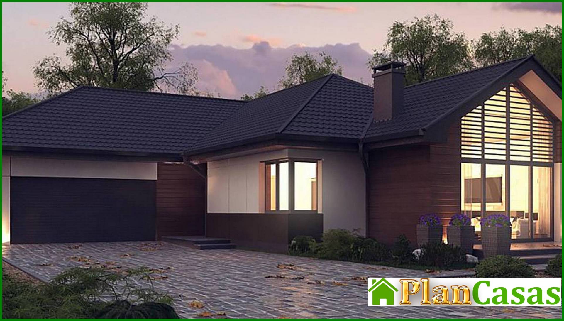 Visualization gallery - Beautiful barnhouse style house