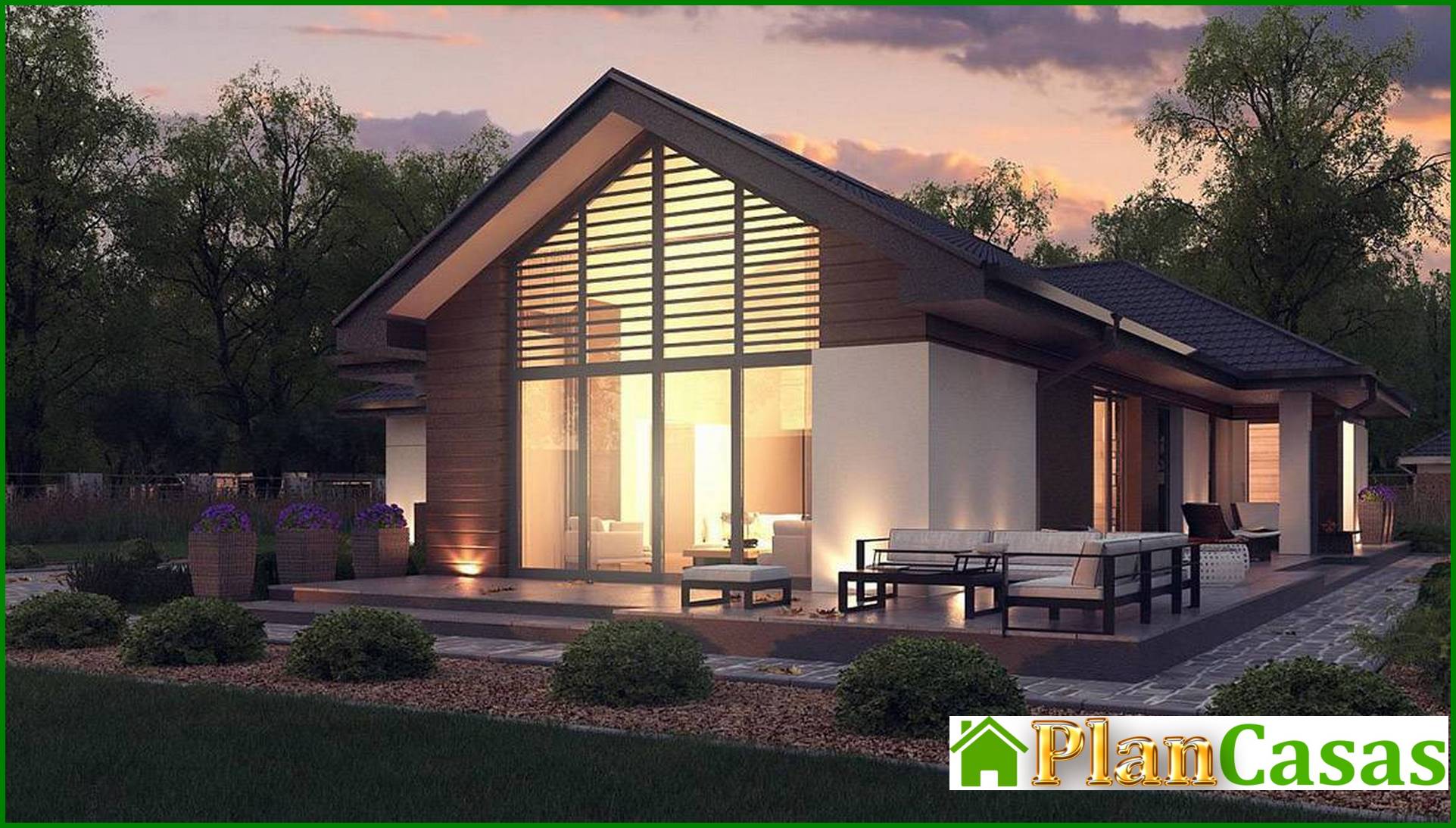 Visualization gallery - Beautiful barnhouse style house