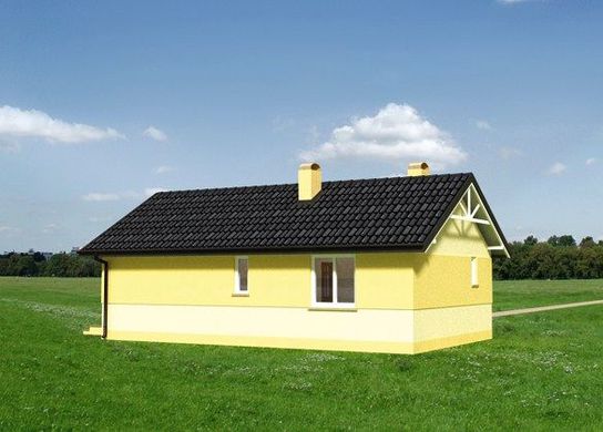 Visualization gallery - Small house with a spacious living room