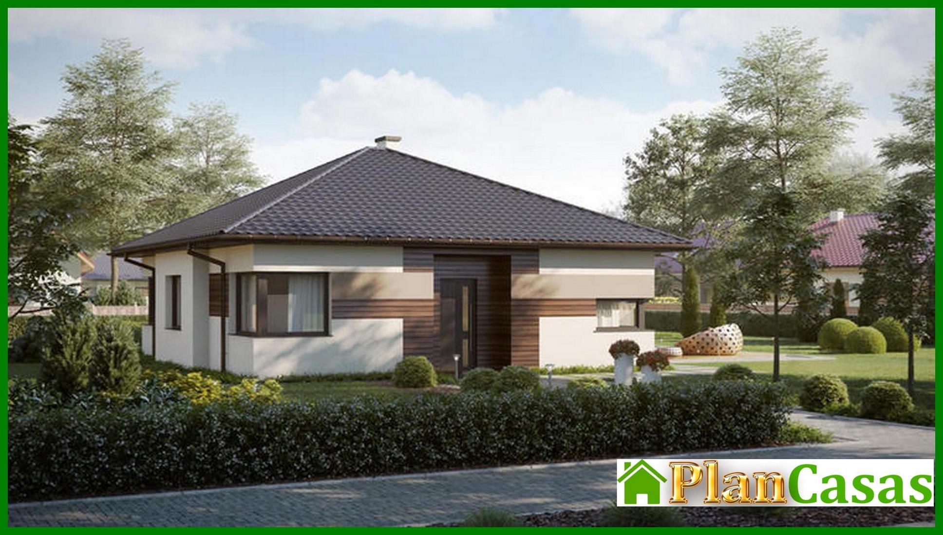 Visualization gallery - Compact residential project with a spacious living room