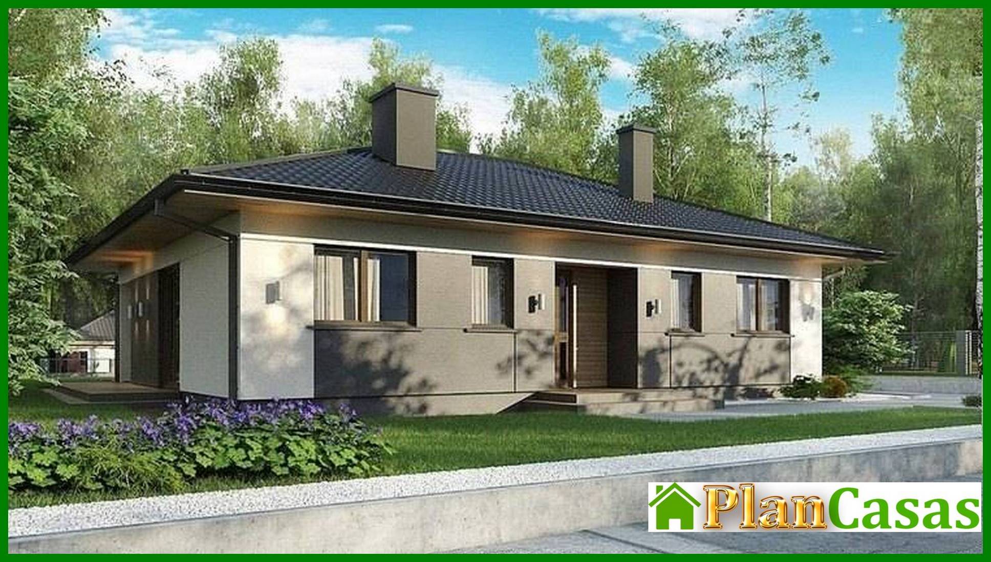 Visualization gallery - One story house