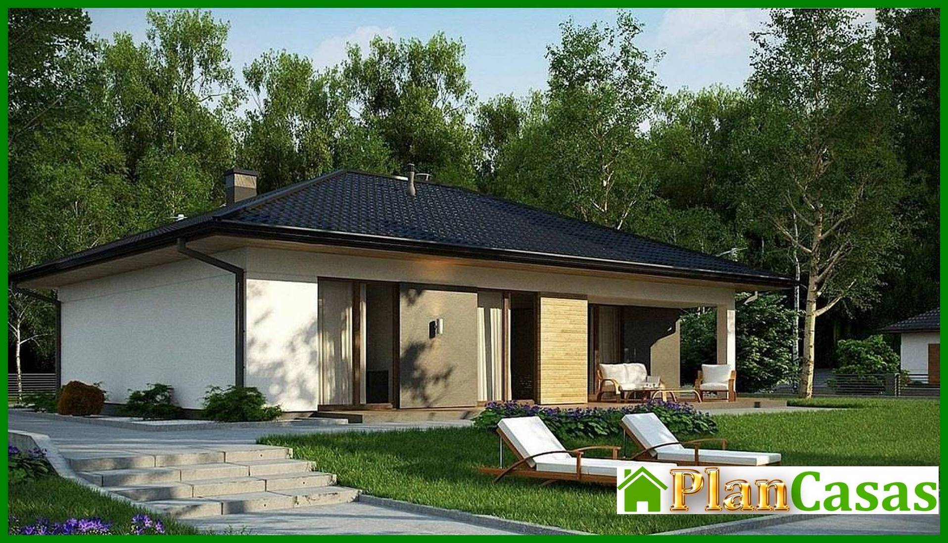 Visualization gallery - One story house