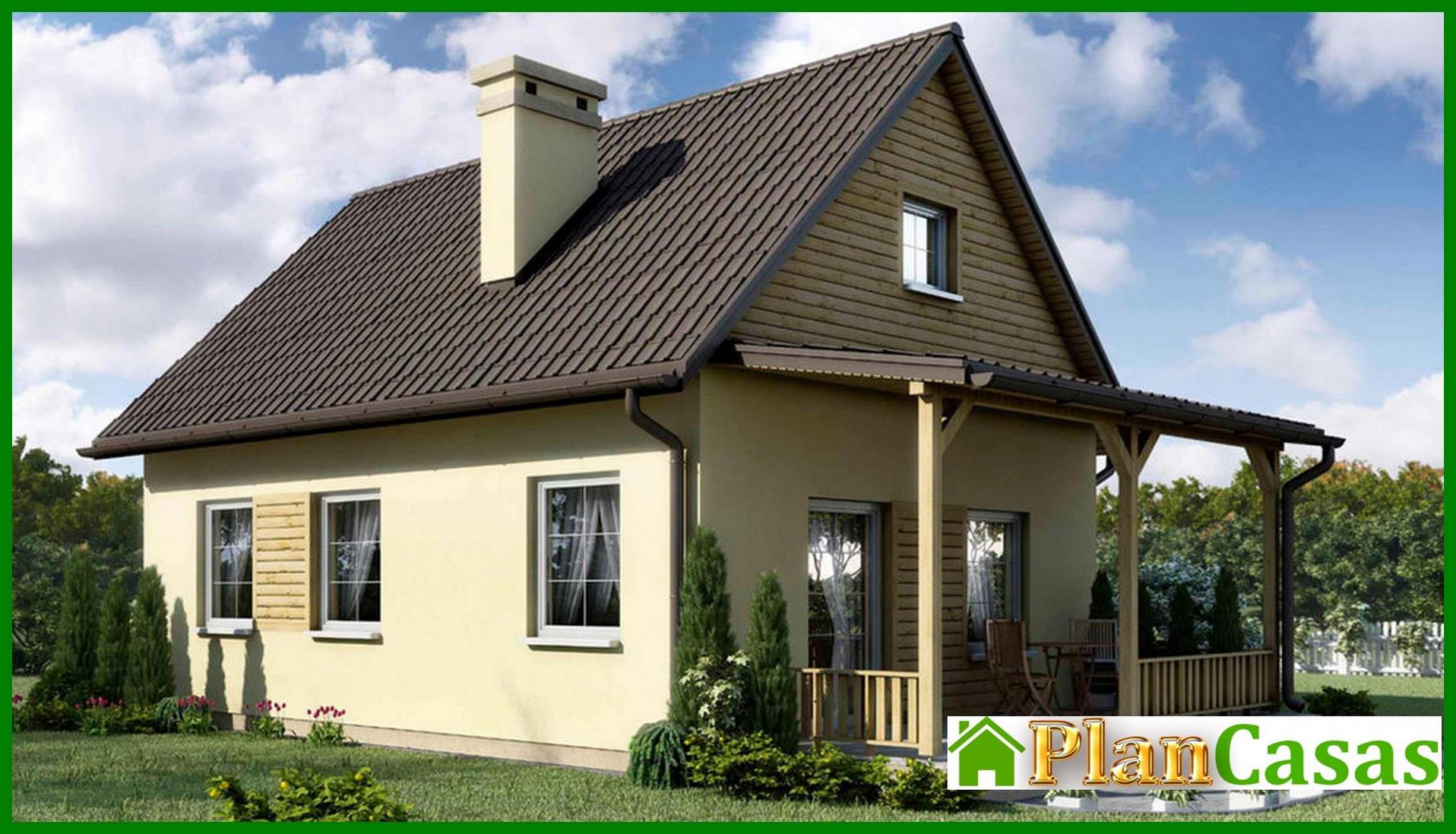 Small 3-bedroom apartment project house plan