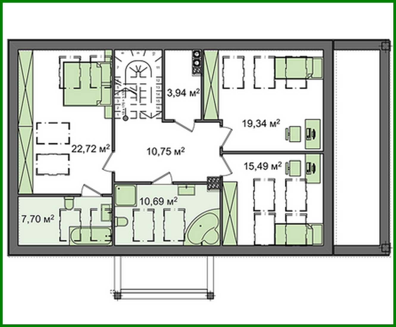 Visualization gallery - Project version with a modern facade