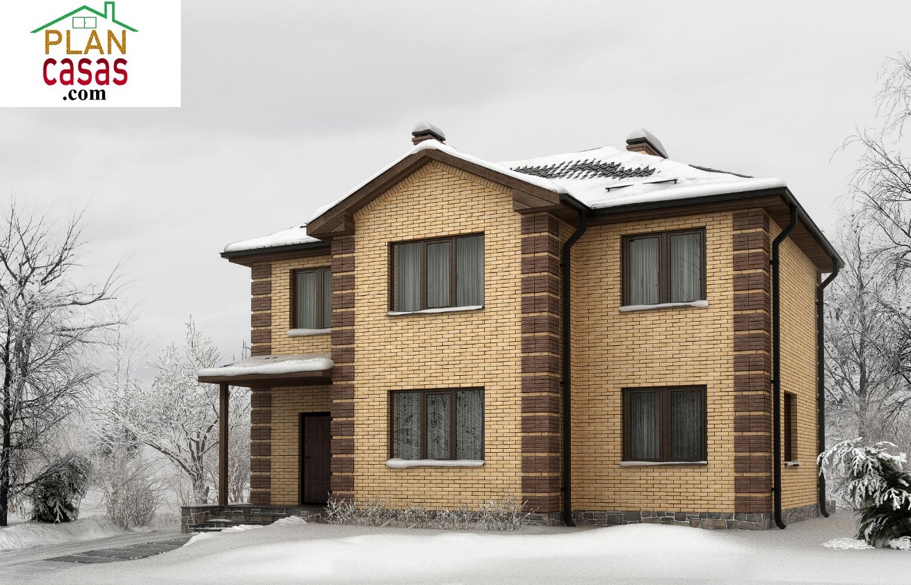 Two storey house house plan