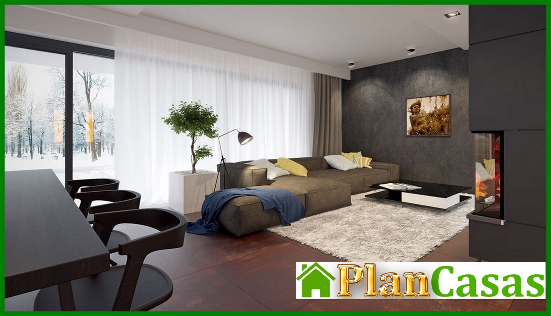 Visualization gallery - Modern residential building with an area of ​​230 m2