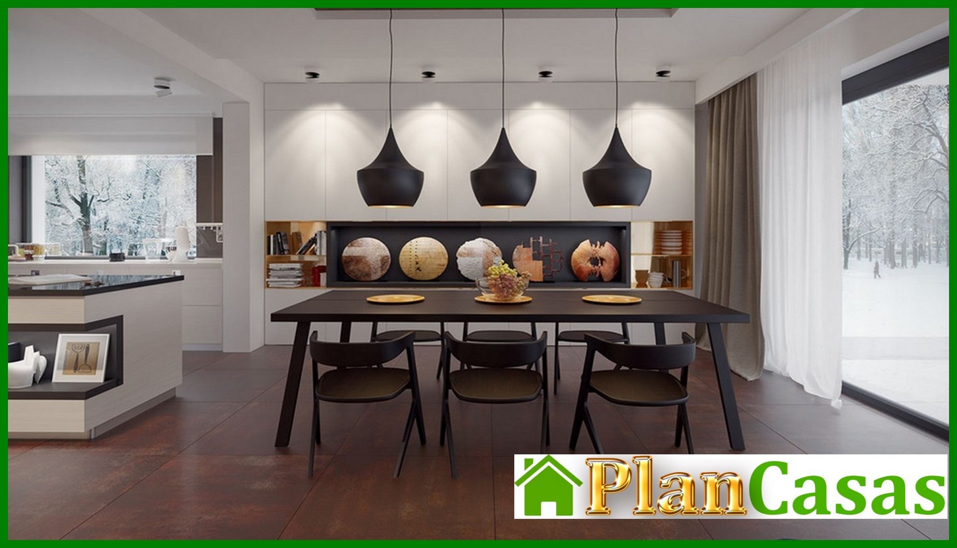 Visualization gallery - Modern residential building with an area of ​​230 m2