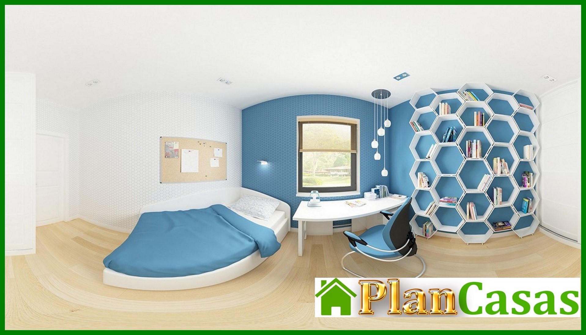 Visualization gallery - House project with a corner window in the kitchen