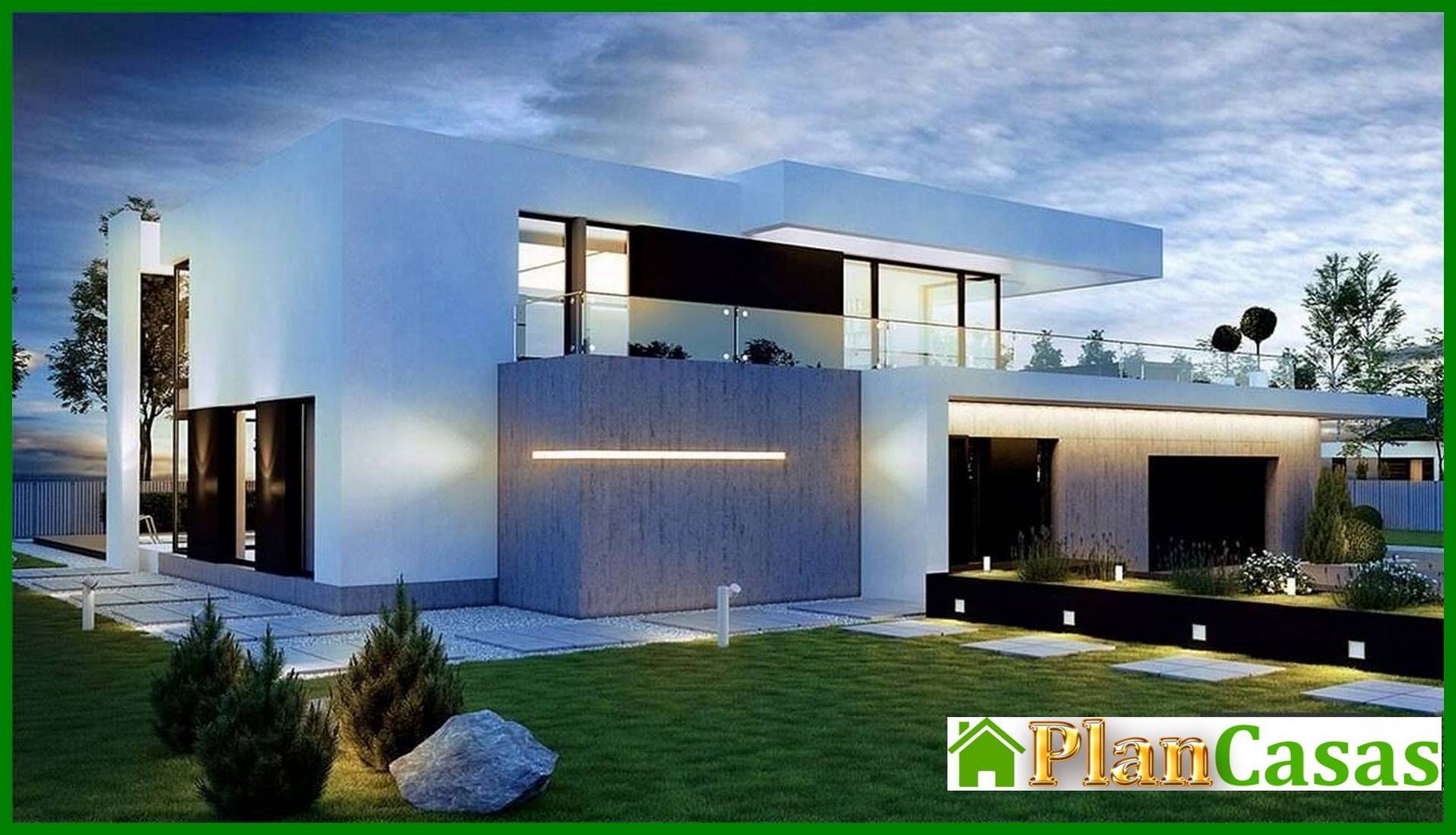 Visualization gallery - Beautiful two-story house with five bedrooms