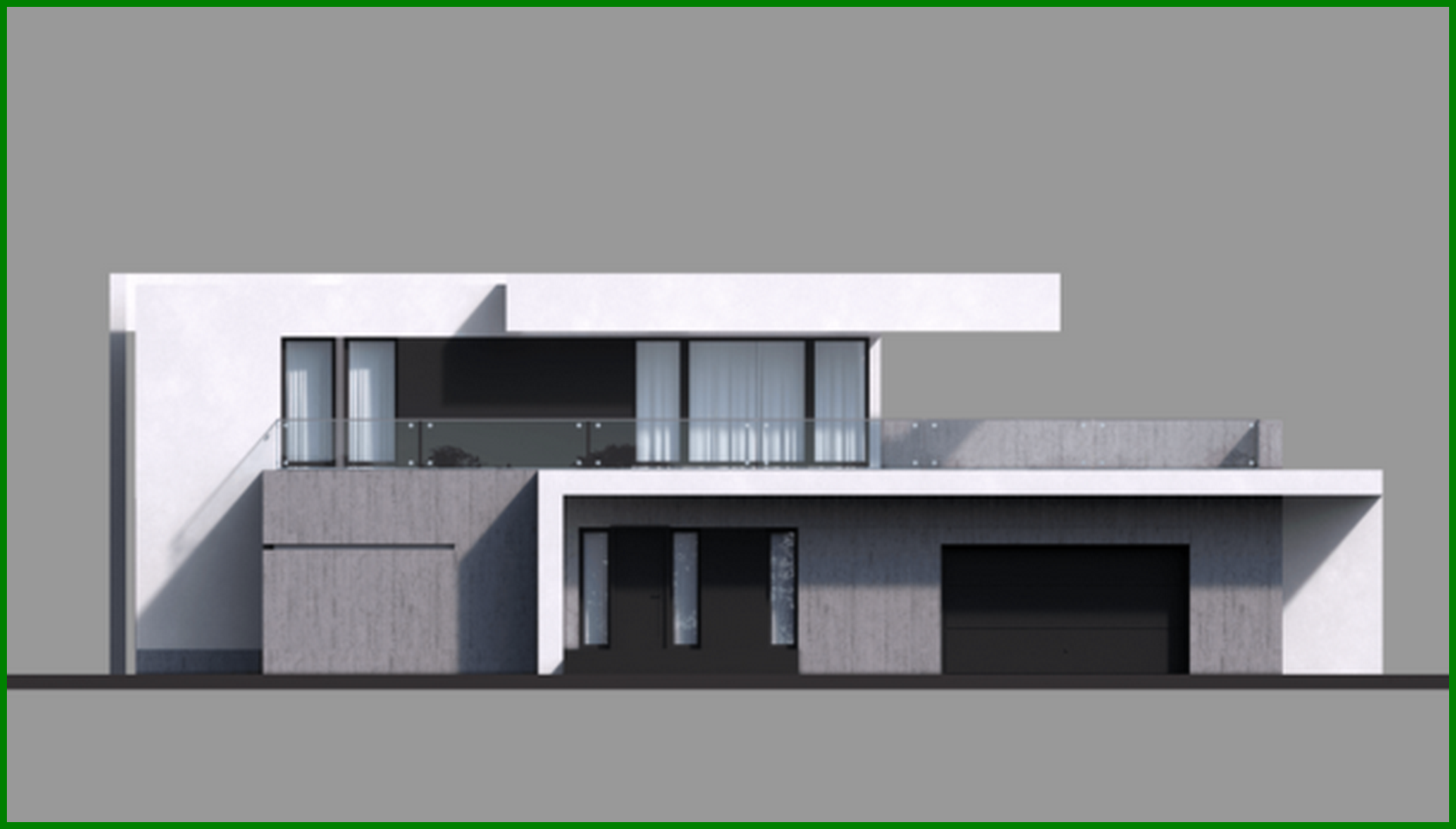 Visualization gallery - Beautiful two-story house with five bedrooms