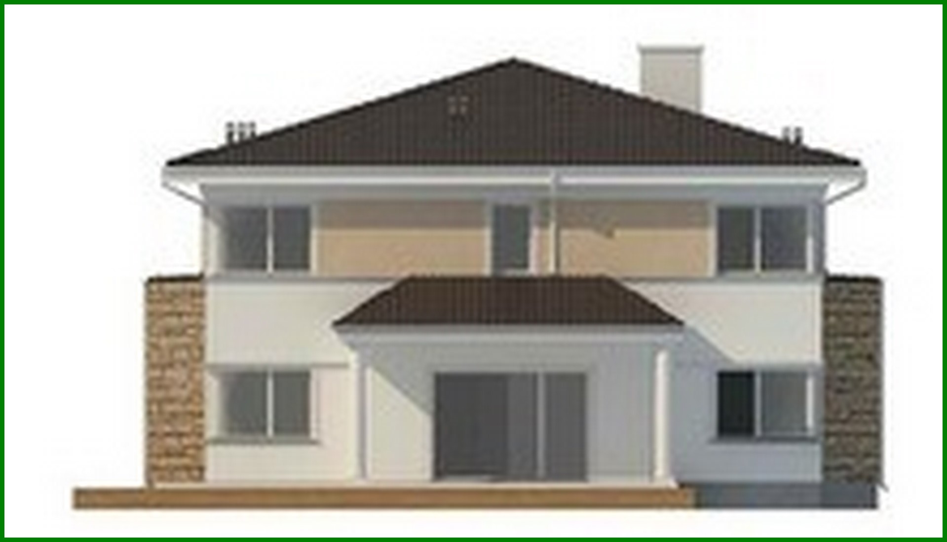 Visualization gallery - Design of a classic villa with a billiard room and sauna