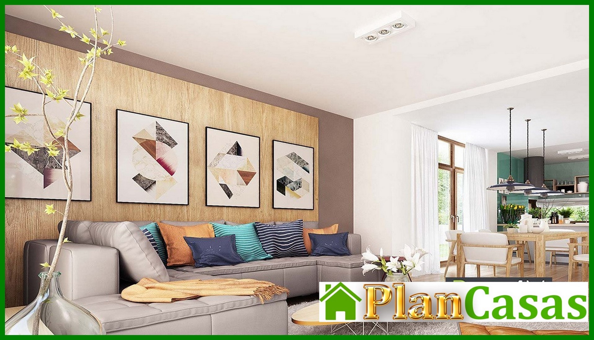 Visualization gallery - Stylish house with spacious verandas and terraces