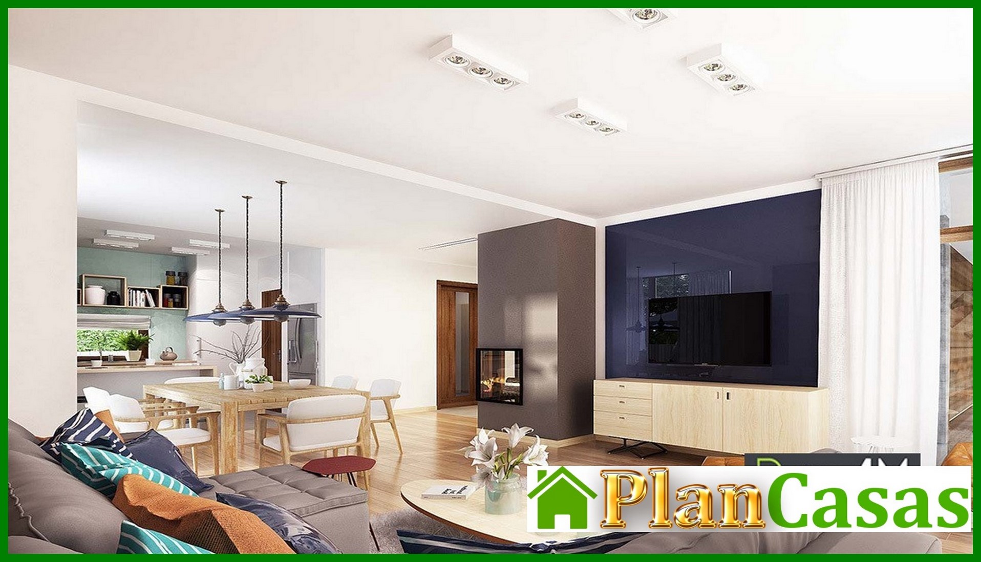 Visualization gallery - Stylish house with spacious verandas and terraces