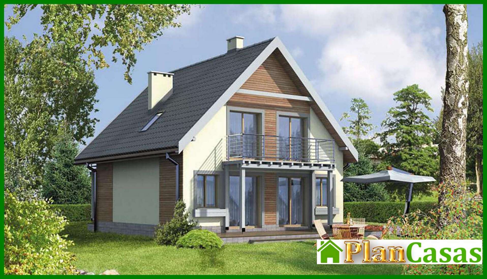 Visualization gallery - Prominent 3-bedroom house