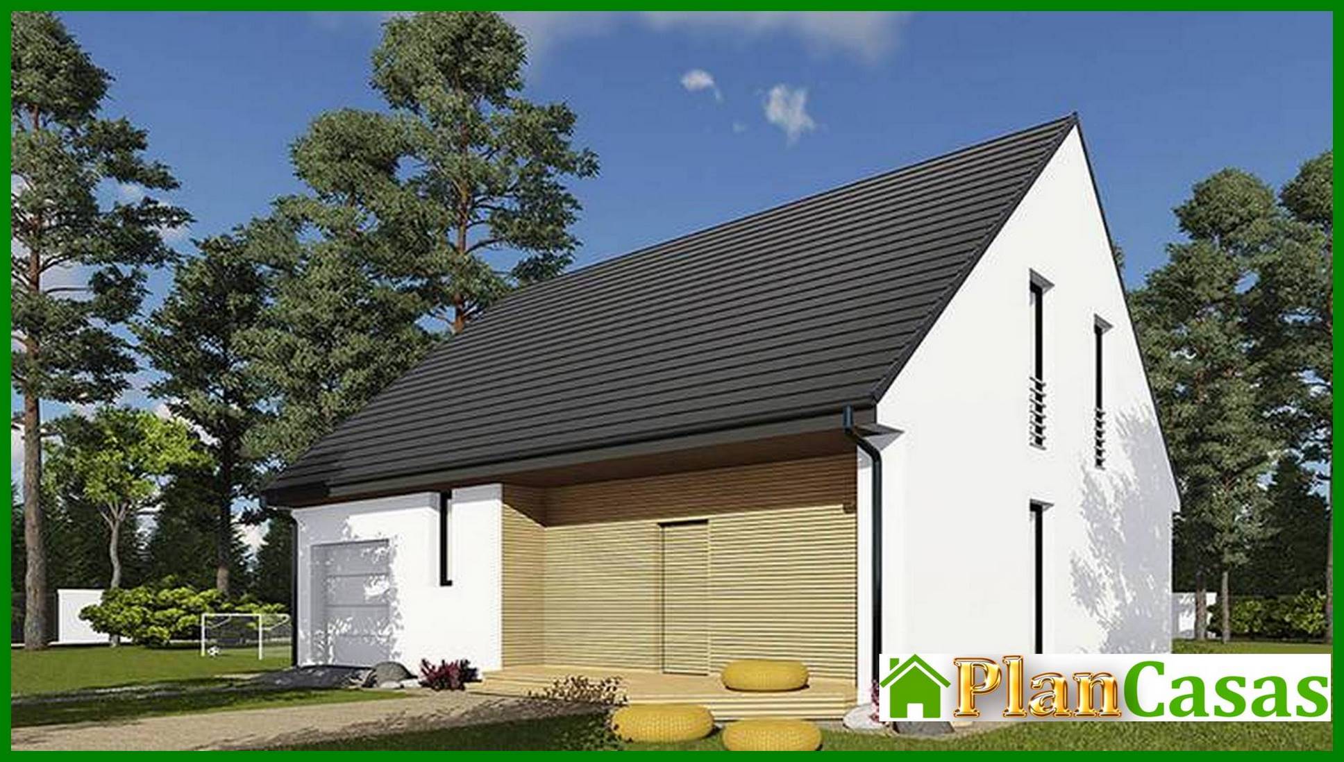 Visualization gallery - Attic apartment building with a delightful veranda