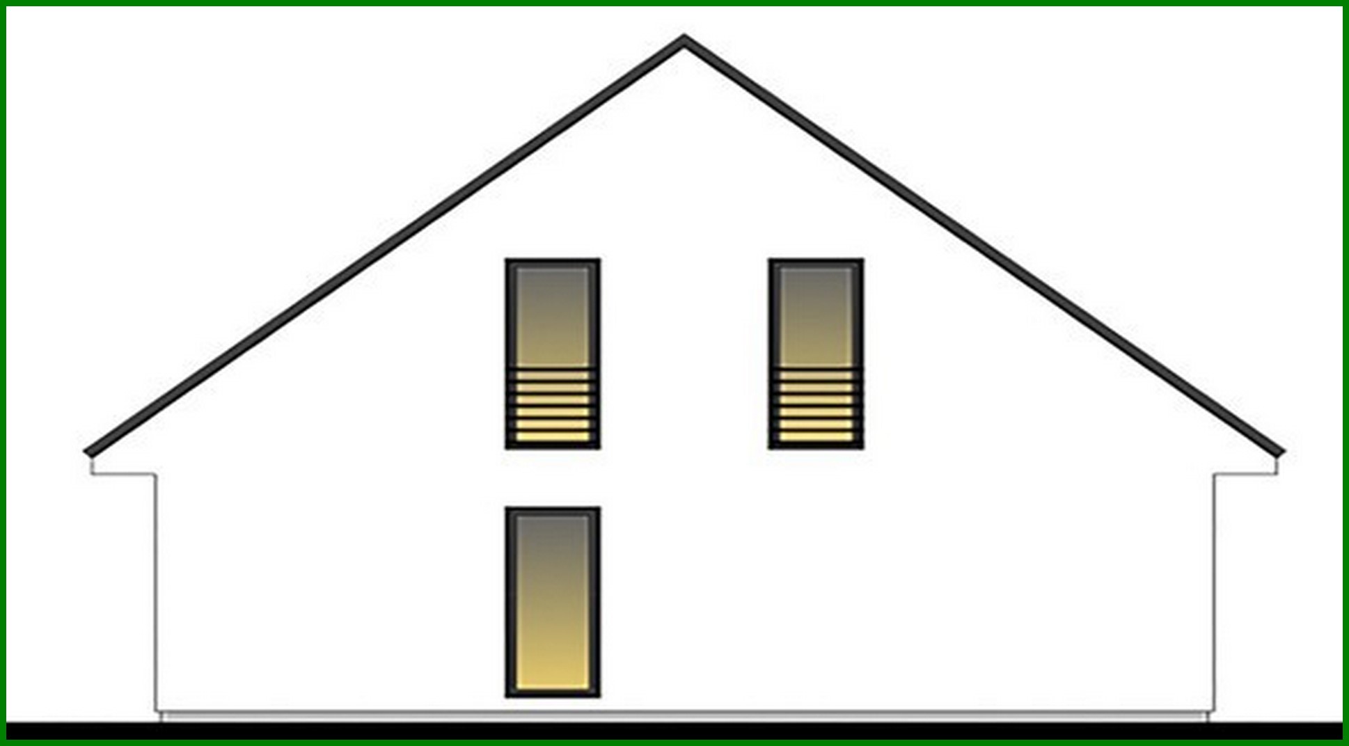 Visualization gallery - Attic apartment building with a delightful veranda