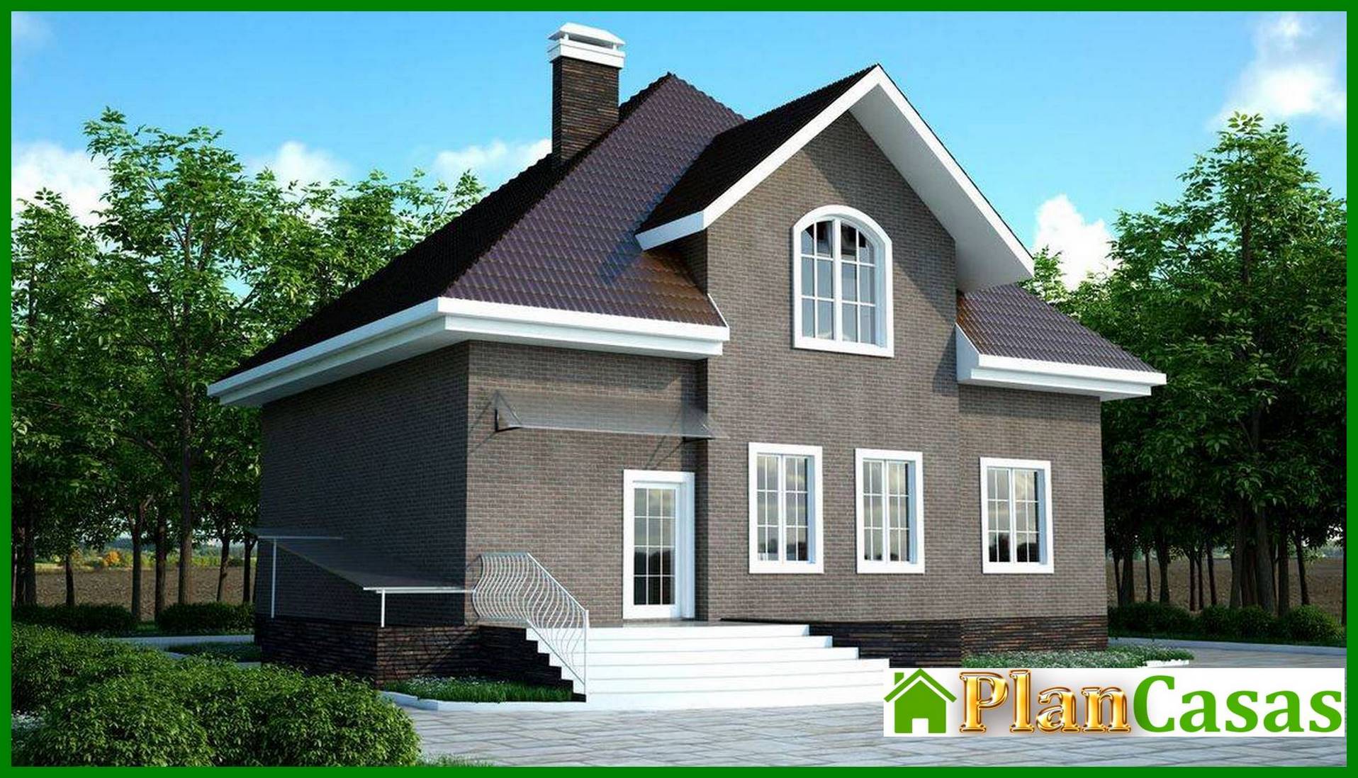 Visualization gallery - Beautiful house project of 2 floors