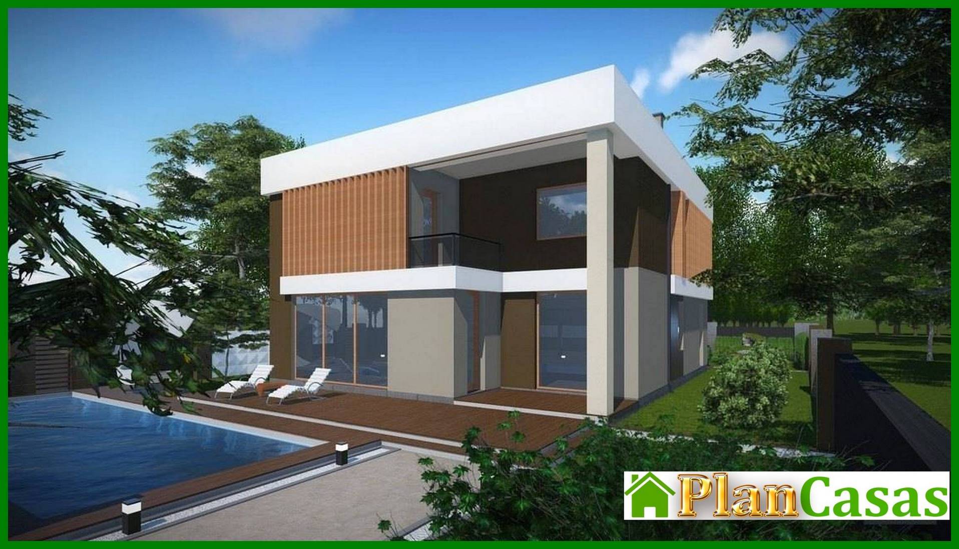 Visualization gallery - Beautiful modern Art Nouveau cottage