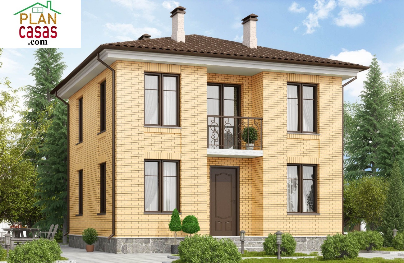 Two storey cottage house plan