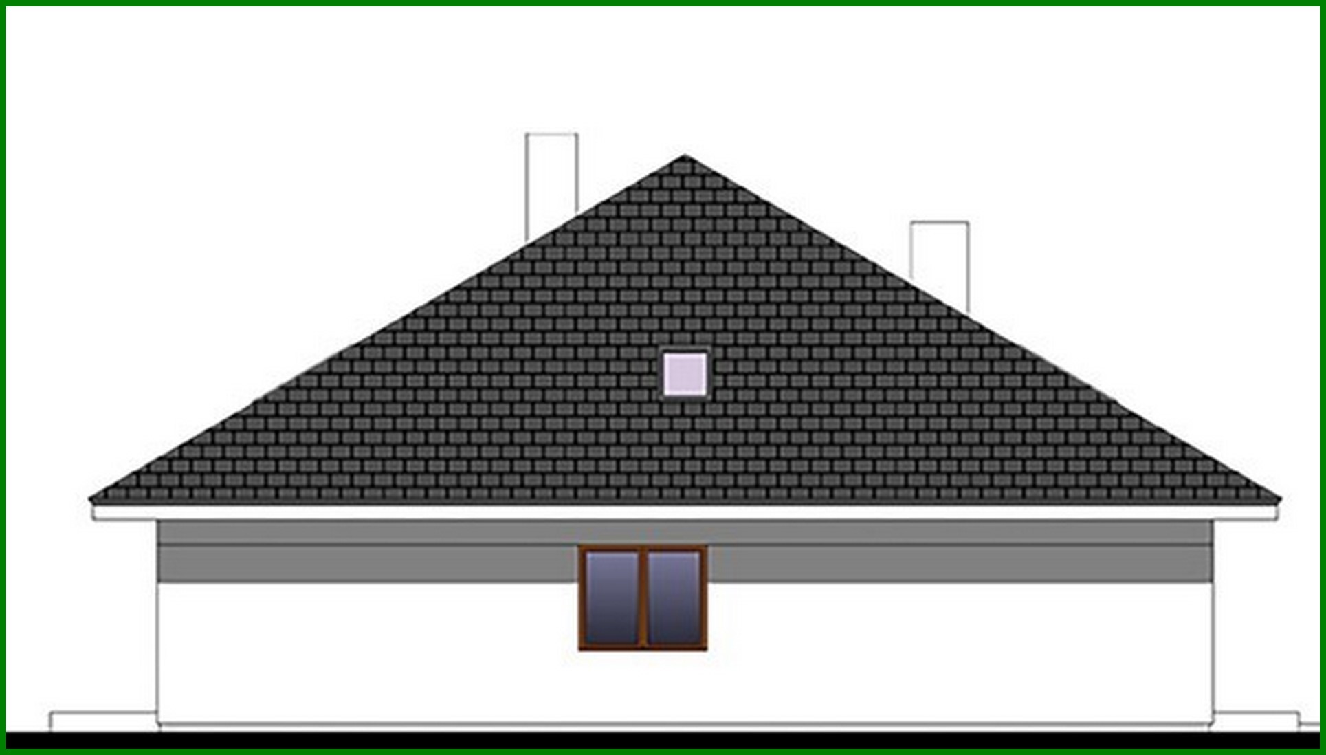 Visualization gallery - Attractive one-story country house with a garage