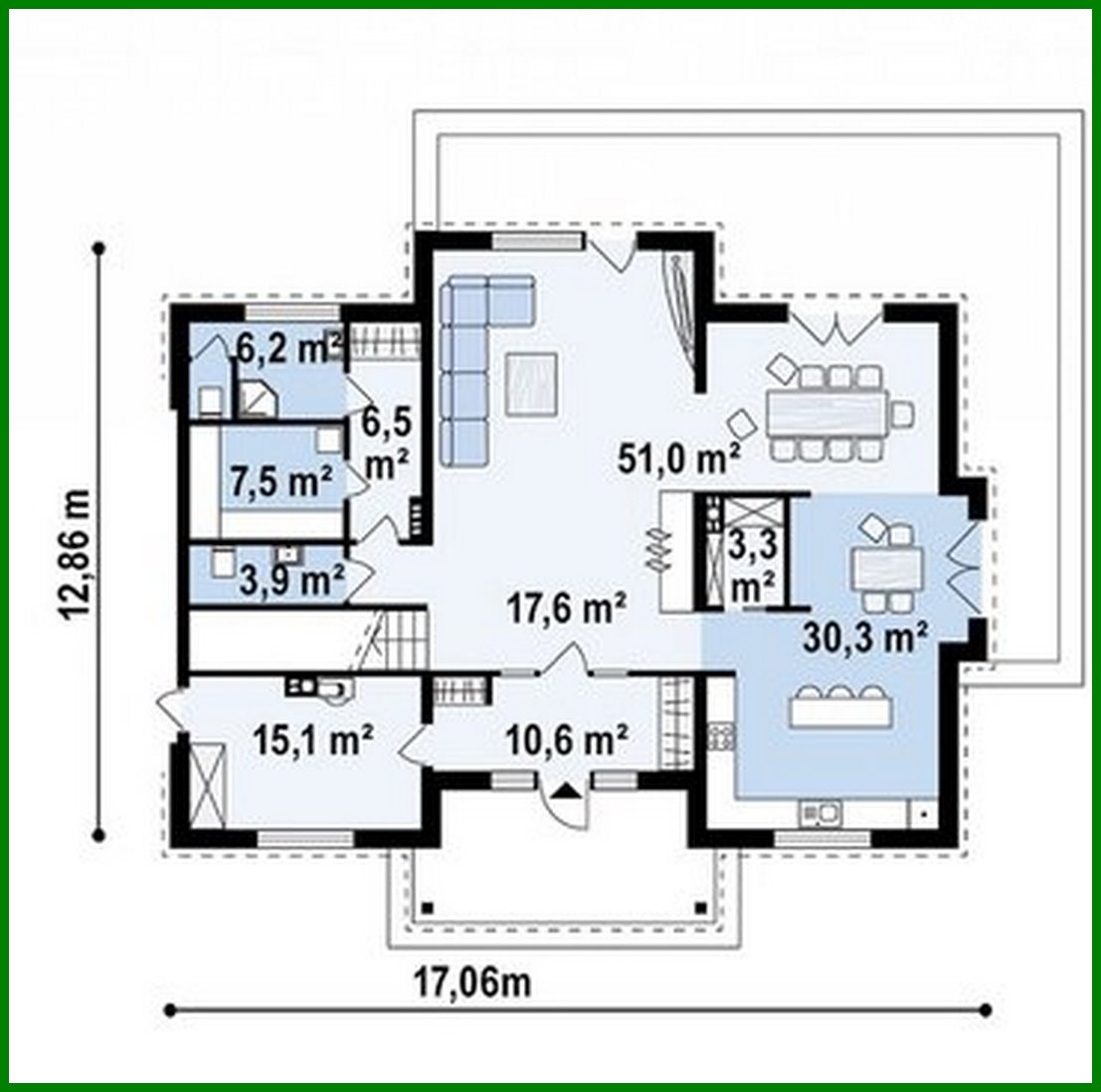 Visualization gallery - Representative two-story manor