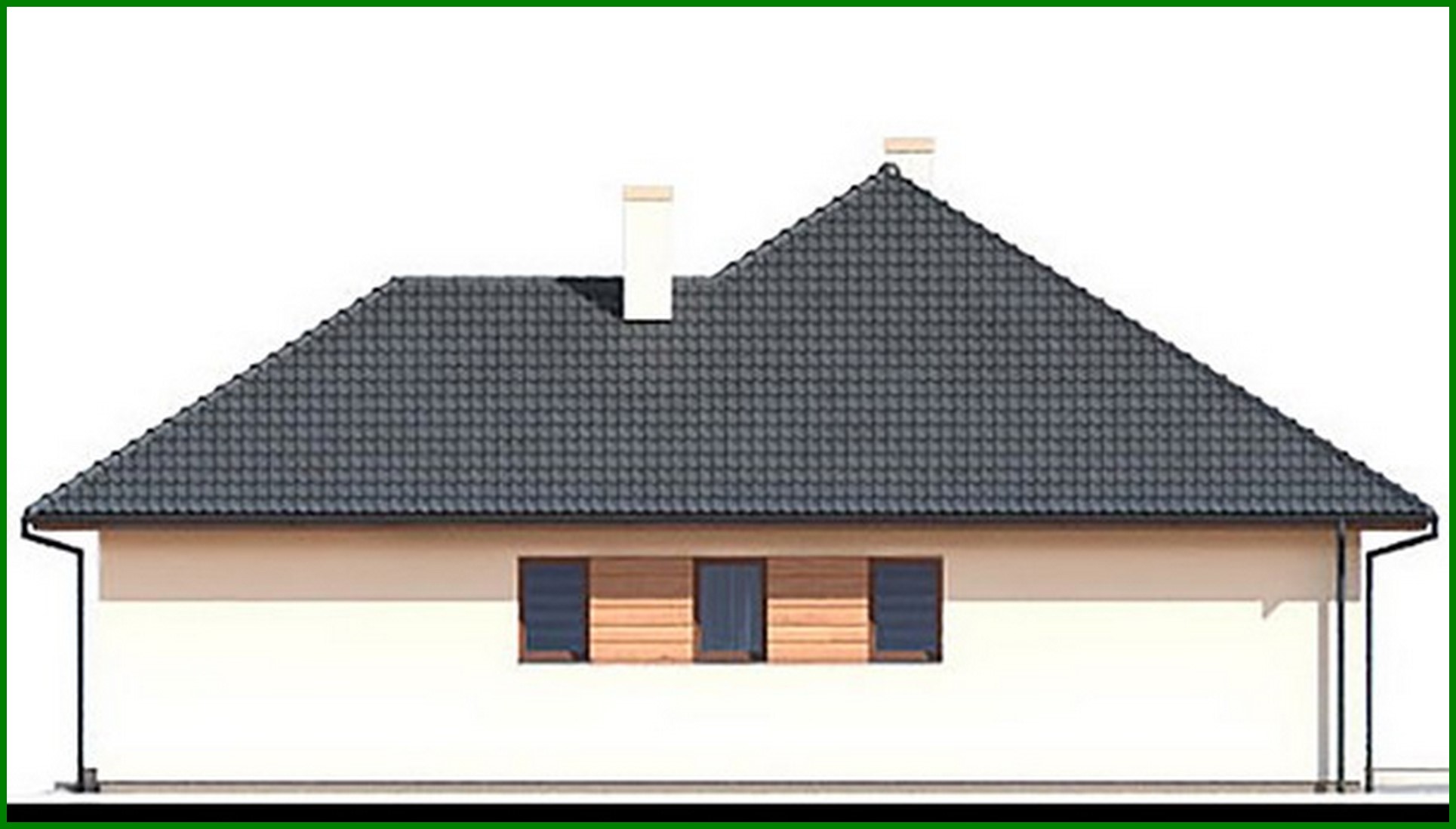 Visualization gallery - Beautiful house for a suburban residential area of 60 squares