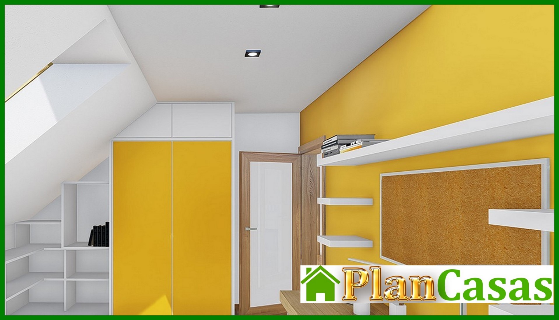 Visualization gallery - Residential building with attic and garage