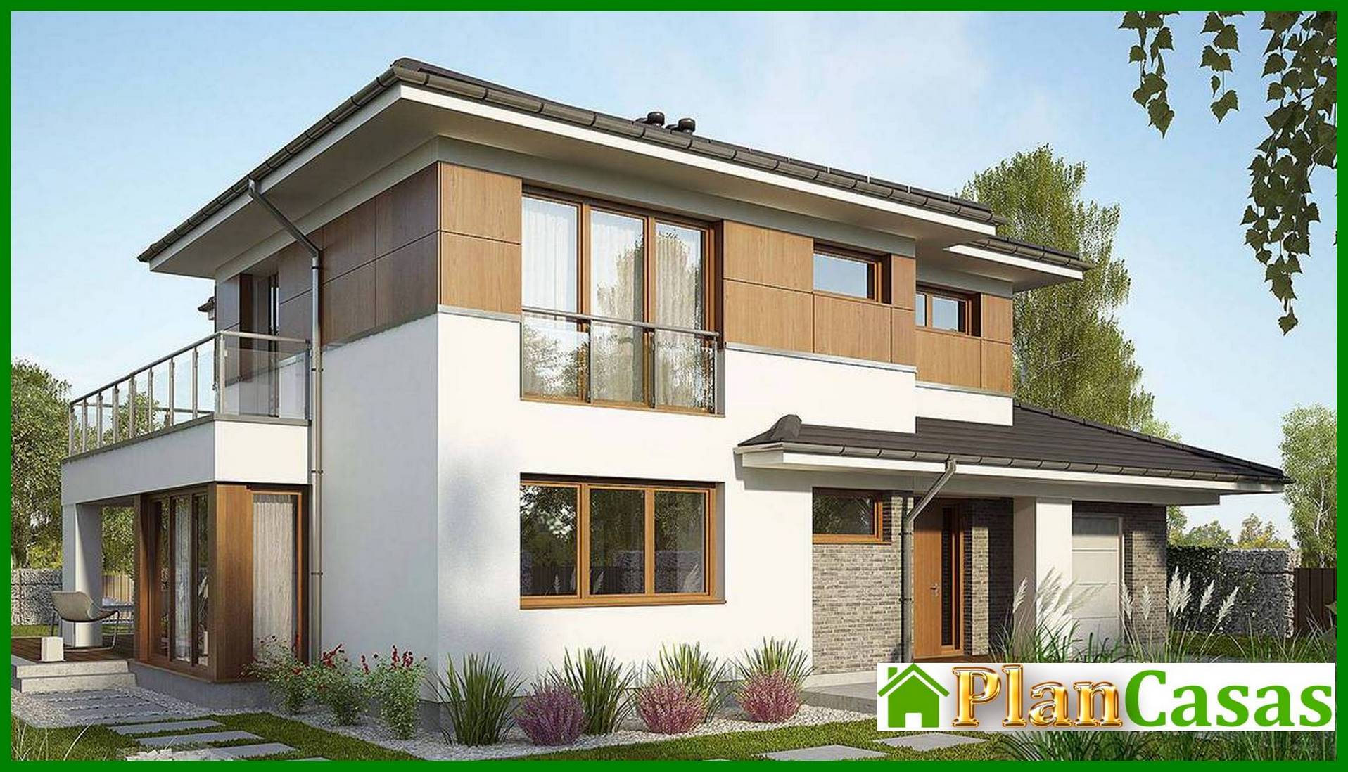 Visualization gallery - Beautiful two-story five-bedroom mansion