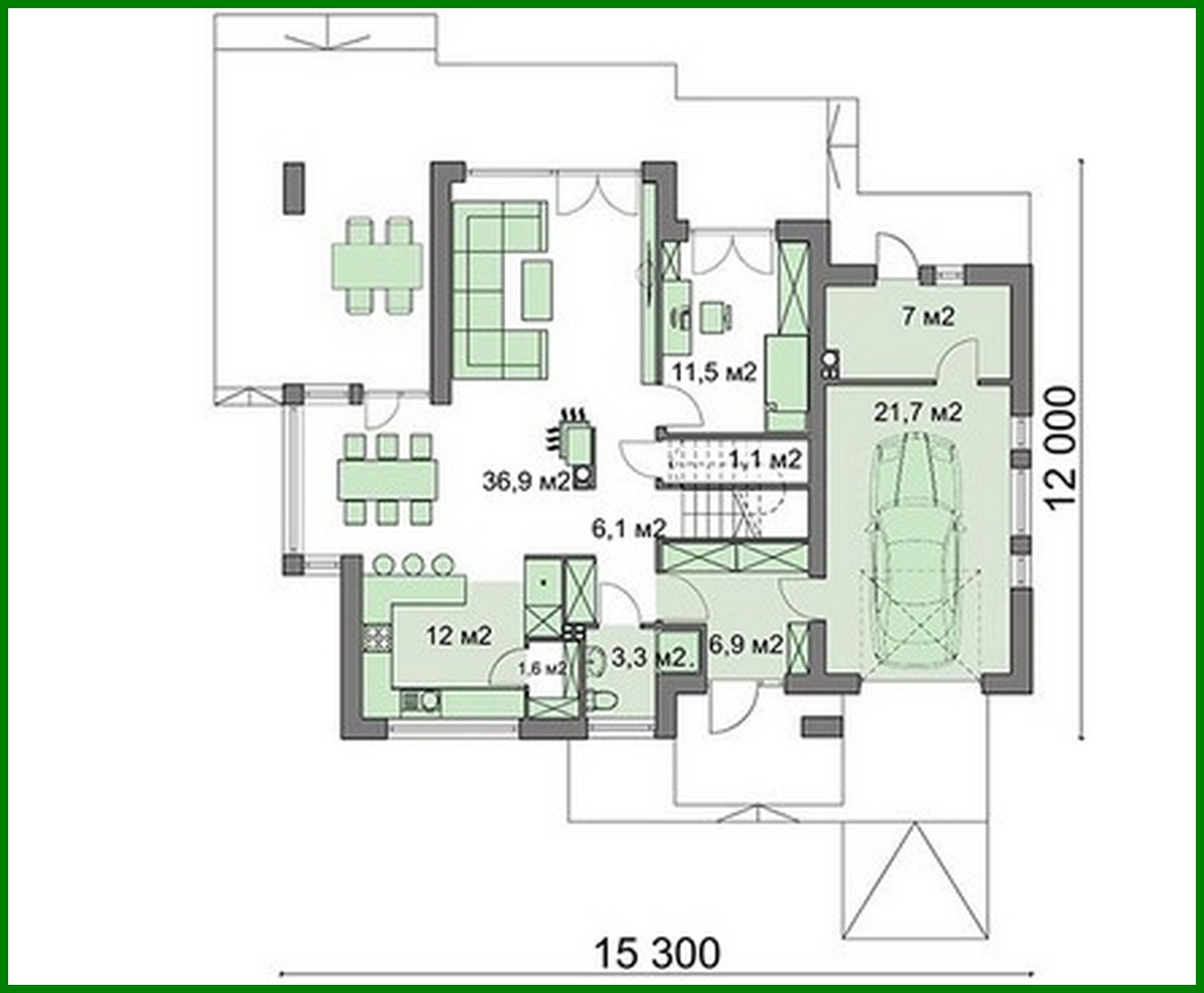 Visualization gallery - Beautiful two-story five-bedroom mansion