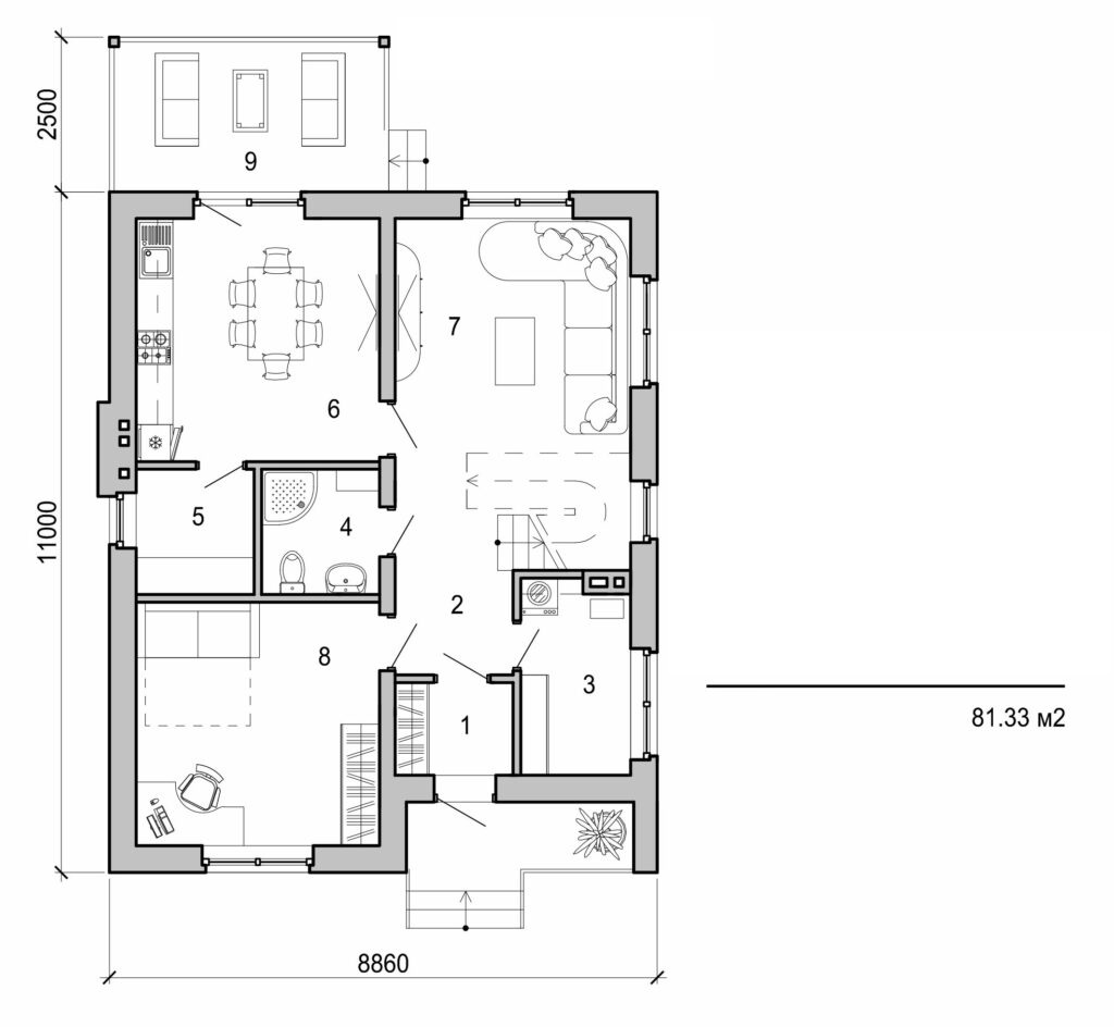 Visualization gallery - Two storey house