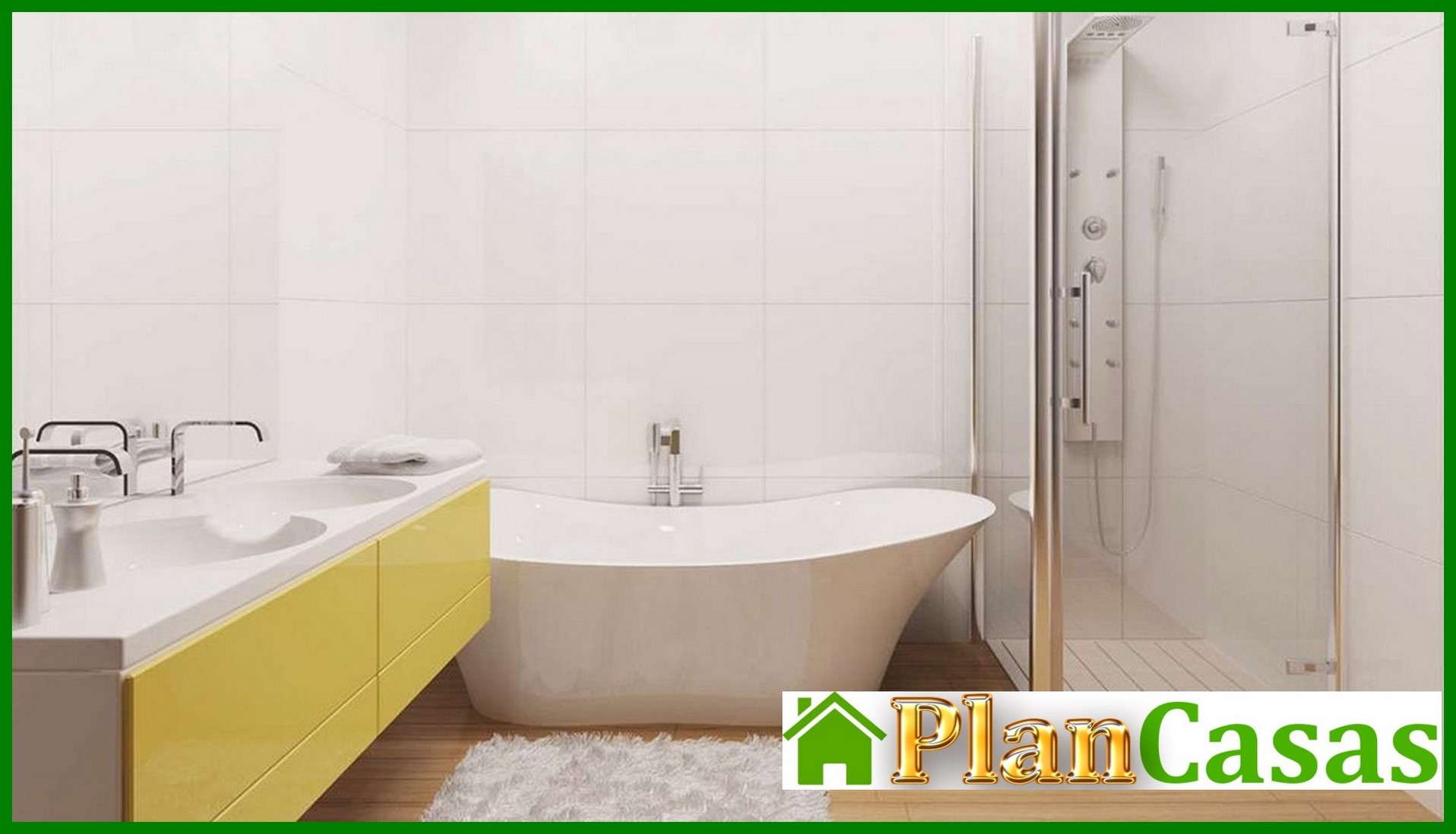 Visualization gallery - The project of a one-story cottage with a garage for two cars