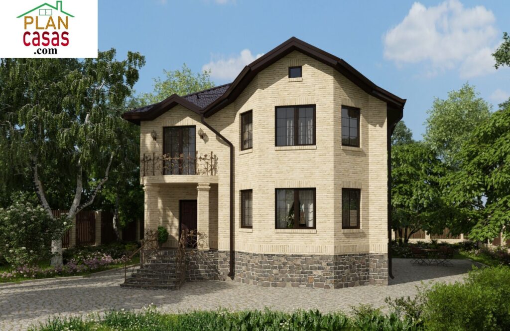 Two storey house house plan