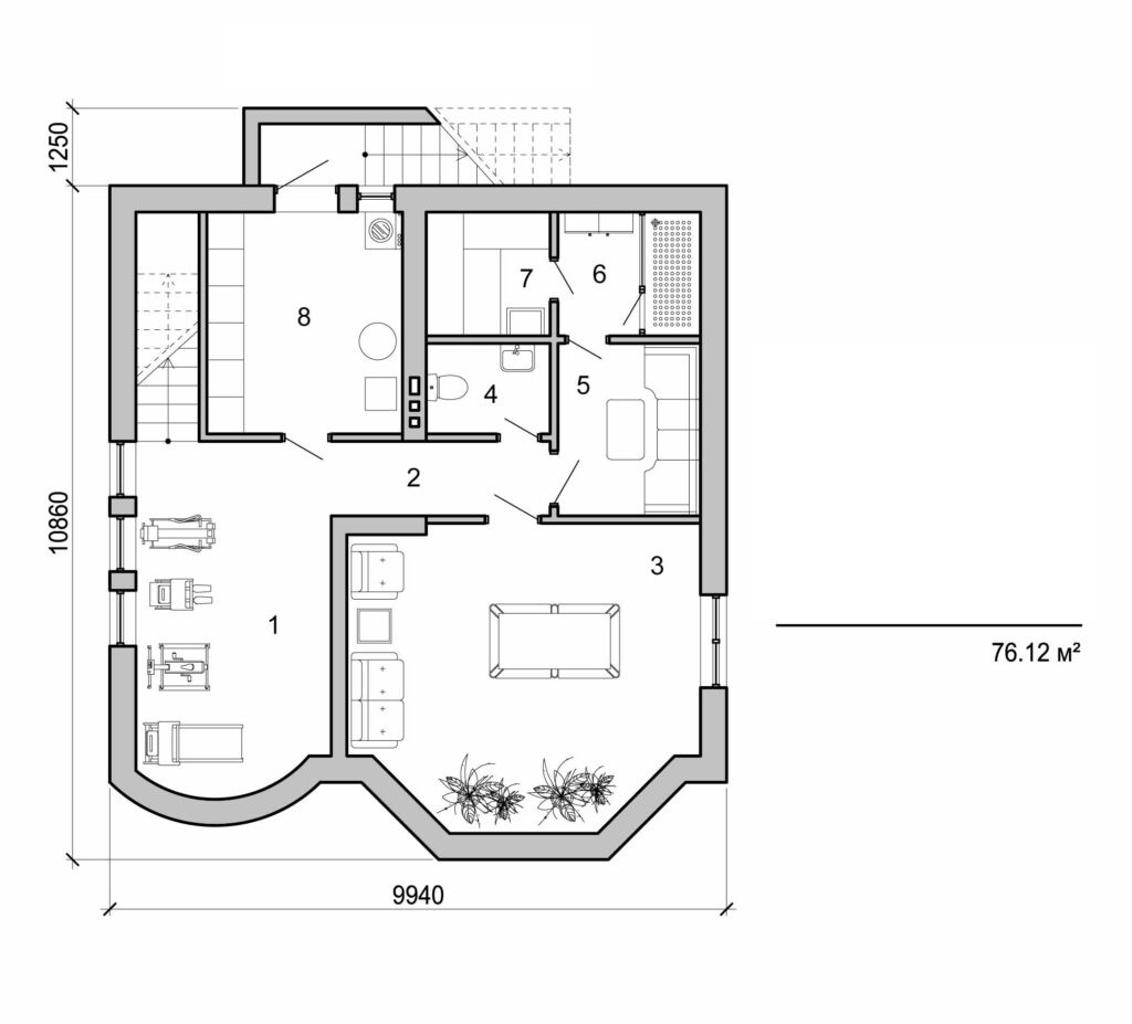 Visualization gallery - Two storey house