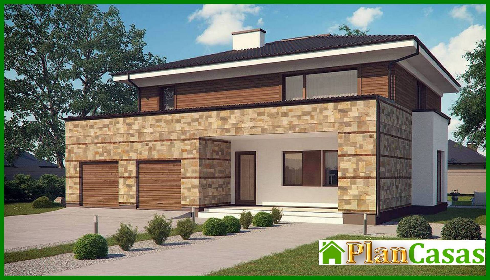 The project of a spacious two-story house with a sauna house plan