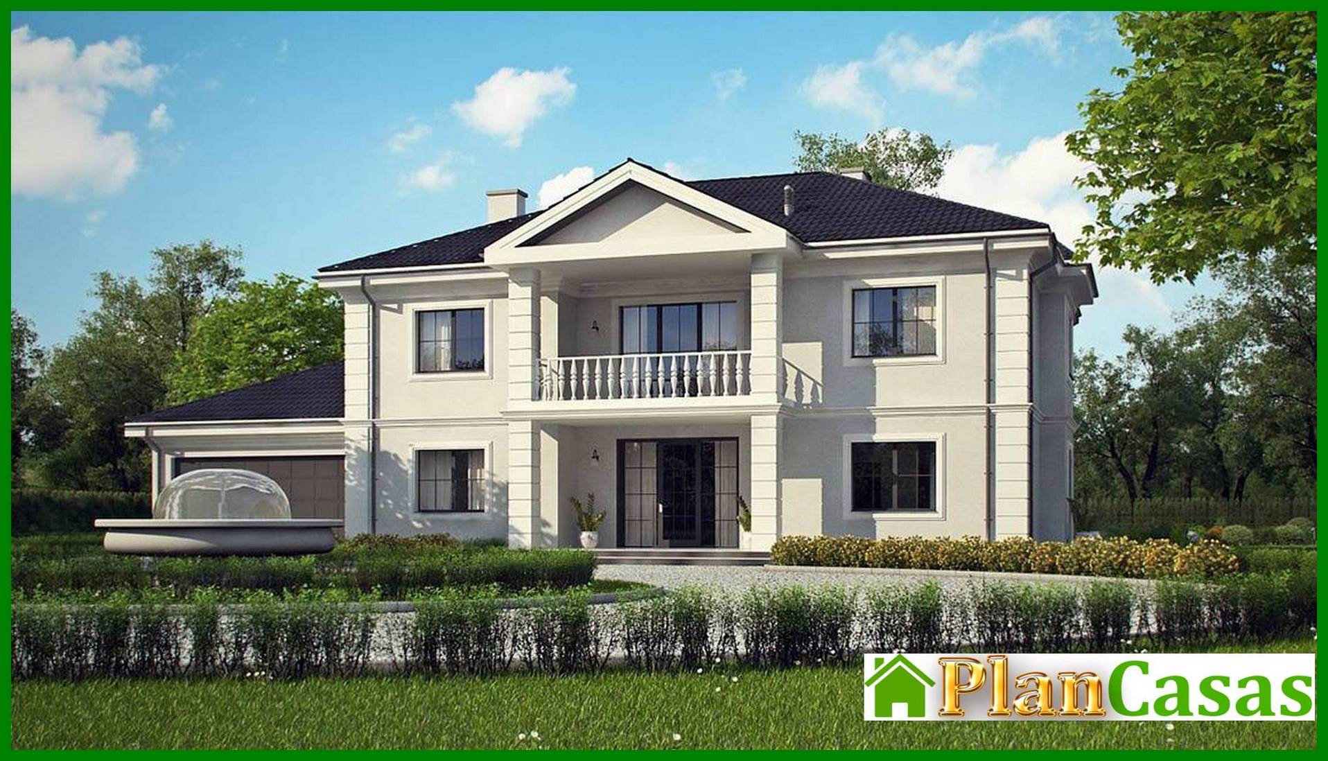 Visualization gallery - The project of the mansion in the noble style