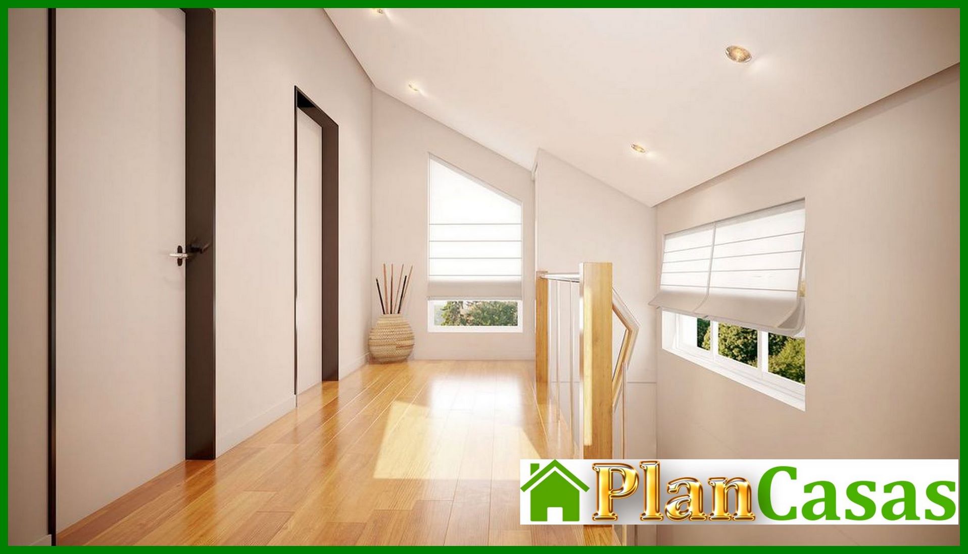 Visualization gallery - Plan of a small country house of 60m2