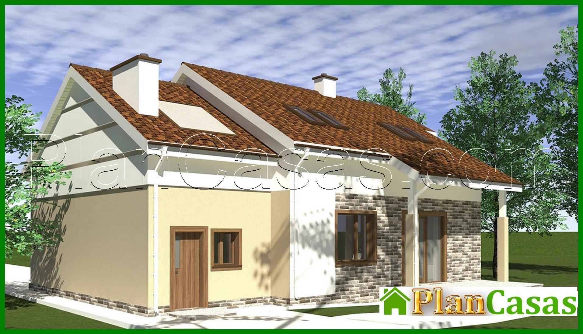 Visualization gallery - Project of a colorful attic house filled with sun