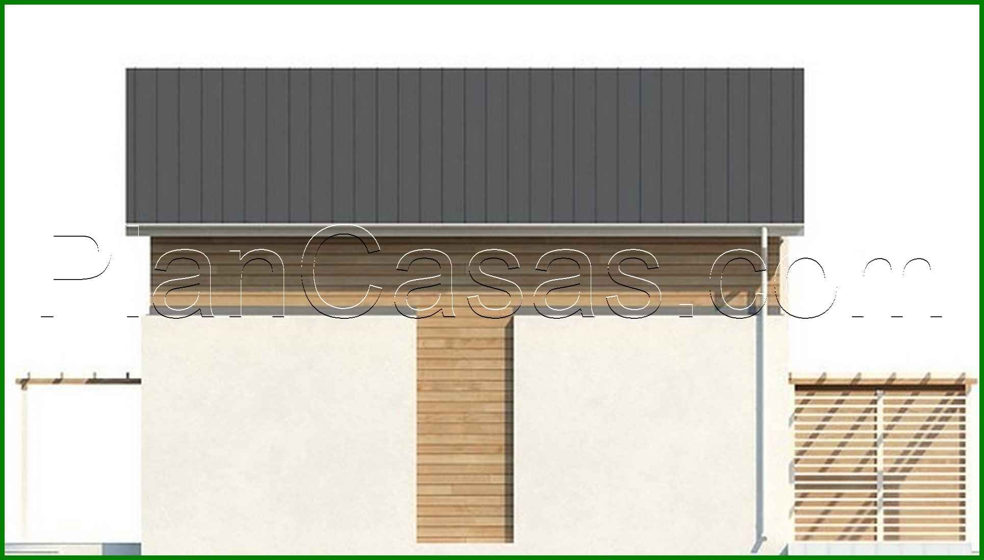 Visualization gallery - The project of a two-story economical house